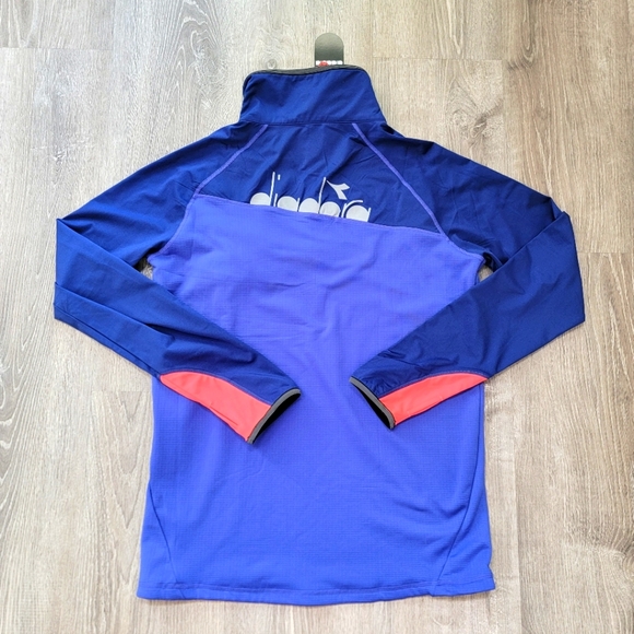 BRAND NEW Diadora Warm Up Winter Shirt Men's Size Large - Picture 2 of 10